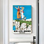 aix les bains plakat