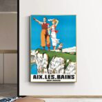 aix les bains plakat