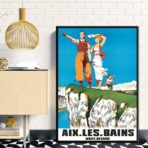 aix les bains plakat