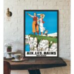 aix les bains plakat