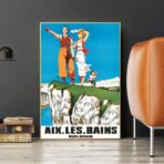 aix les bains plakat