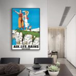 aix les bains plakat