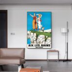 aix les bains plakat