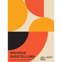 vintage bauhaus poster 1
