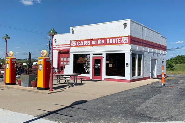 comment faire la route 66 cars on the route