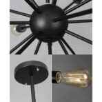 kronleuchter sputnik vintage