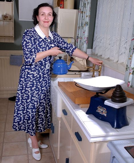 vivre comme dans les années 40 Diane Rowlands