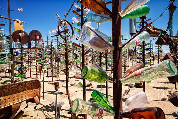 comment faire la route 66 Elmer’s Bottle Tree Ranch
