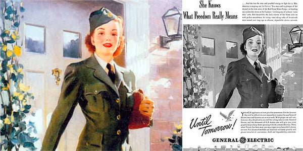 gil-elvgren Gil Elvgren she knows what freedom really means