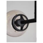 anhanger metall schwarz glas