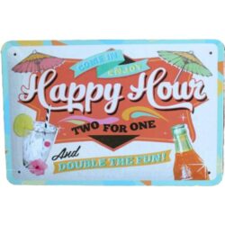 happy hour plakette