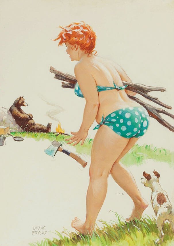 hilda pin-up hilda pin up