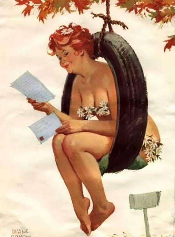 hilda pin-up hilda pin up