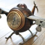 retro flugzeuguhr