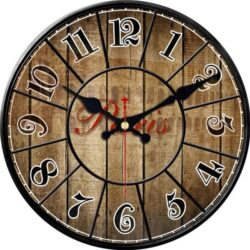 braune uhr