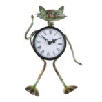 vintage katzenuhr
