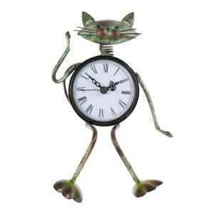 vintage katzenuhr