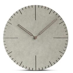 uhr im minimalistischen design