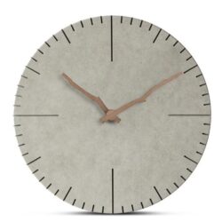 uhr im minimalistischen design