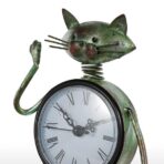vintage katzenuhr