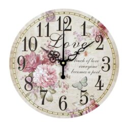 vintage blumenuhr