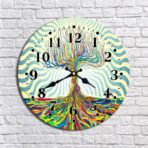 baum des lebens wanduhr