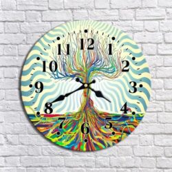baum des lebens wanduhr