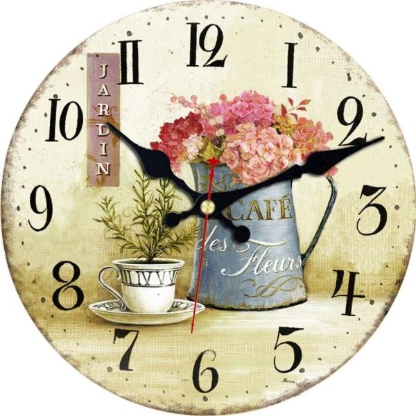 wanduhr mit blumen wanduhr mit blumen