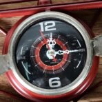 vintage flugzeug wanduhr