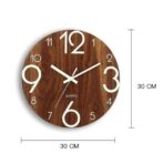 braun wanduhr