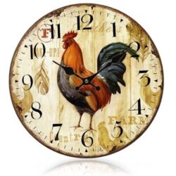 hahn wanduhr