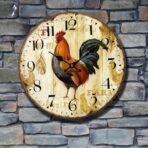 hahn wanduhr