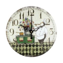 vintage kuchenwanduhr