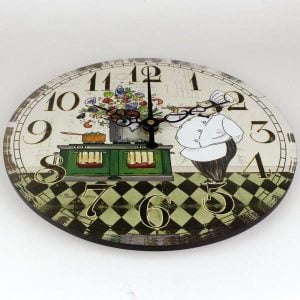 vintage kuchenwanduhr