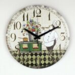vintage kuchenwanduhr