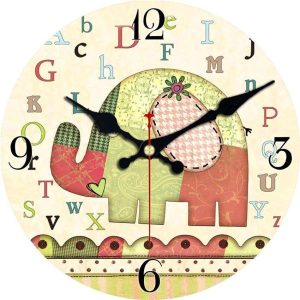 elefanten wanduhr