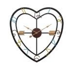 herzformige wanduhr