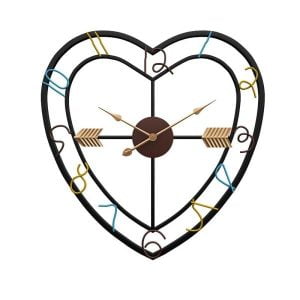 herzformige wanduhr
