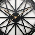vintage metallwanduhr