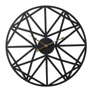 vintage metallwanduhr