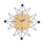 stern wanduhr