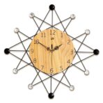 stern wanduhr