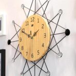 stern wanduhr