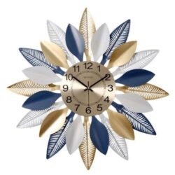 blatt wanduhr