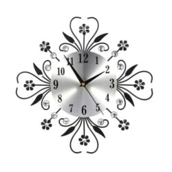 blumen wanduhr