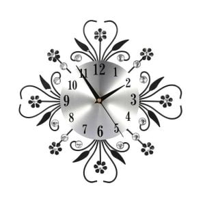 blumen wanduhr