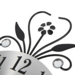 blumen wanduhr