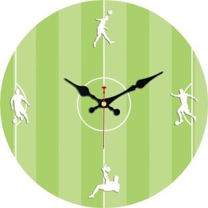 fussball wanduhr