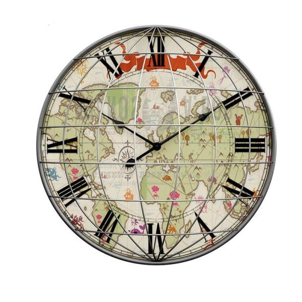wanduhr weltkarte wanduhr weltkarte