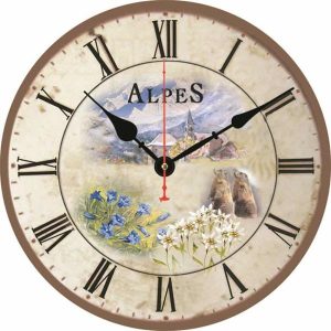 berg wanduhr